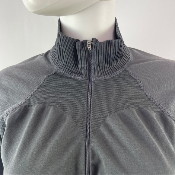 Patagonia Capilene Women's Black 1/4 Zip Long Sleeve Shirt Layer Top Size M - Picture 2 of 6